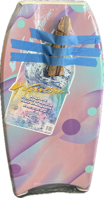 Vist Large View of Product Image Which is Used Wavestorm PNK/BLU Body Board Pink 36"