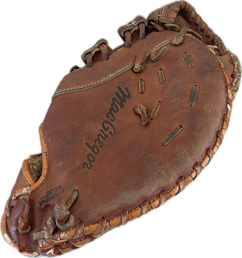 Vist Large View of Product Image Which is Used MacGregor BILL BUCKNER Baseball First Base LH Throw Brown 12"