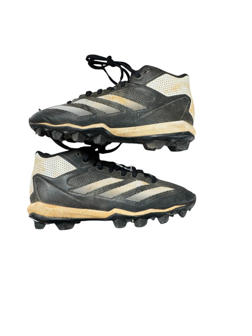 Vist Large View of Product Image Which is Used Adidas ADIZERO IMPACT BB/SB Cleats Black Junior 03.5