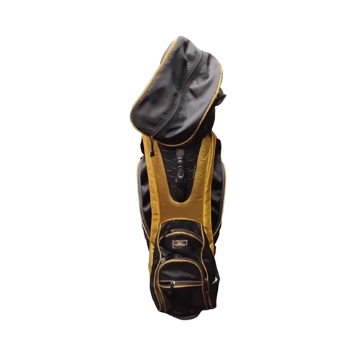 Vist Large View of Product Image Which is Used Cobra Mens Cart Bag Black And Gold