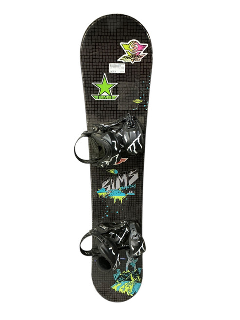 Vist Large View of Product Image Which is Used Sims ODYSSEY Boys Board/Binding Black 130 cm