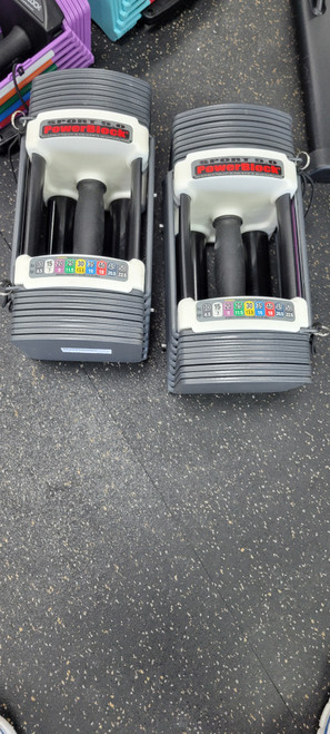 Vist Large View of Product Image Which is Used PowerBlock Adj Dumbbells 5-50 LB
