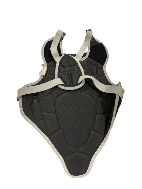 Vist Large View of Product Image Which is Used Wilson CHEST PROTECTOR Catchers Chest Protector Grey Junior
