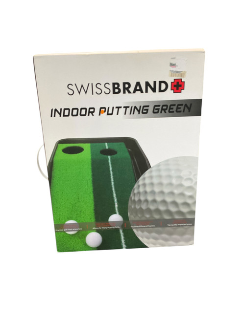 Vist Large View of Product Image Which is Used SWISS BRAND INDOOR PUTTING GREEN Field Equipment