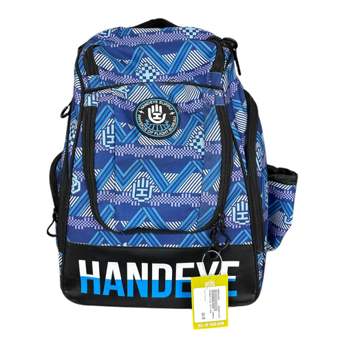 Vist Large View of Product Image Which is Used Handeye Disc Golf Bag Purple