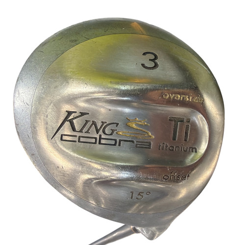 Vist Large View of Product Image Which is Used Cobra TI Mens Fairway Wood RH 3 Wood