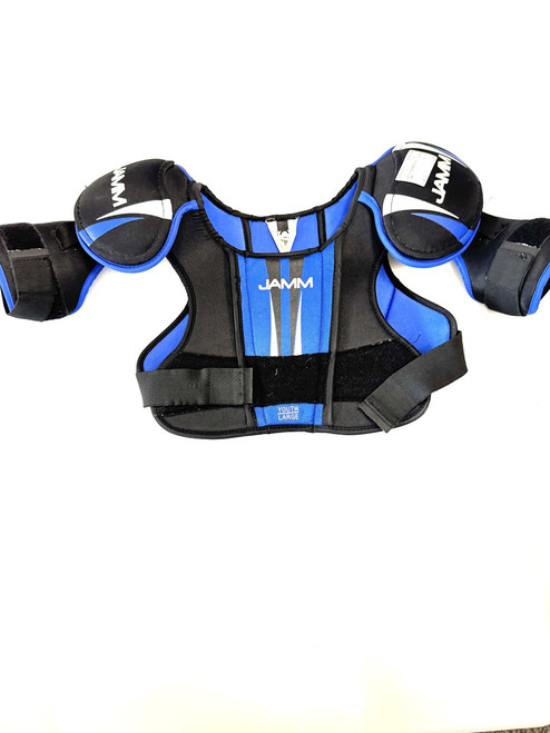 Vist Large View of Product Image Which is Used JAMM Youth Shoulder Pads LG