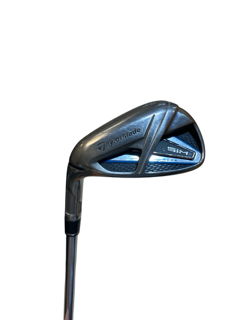 Vist Large View of Product Image Which is Used Taylormade SIM MAX Golf Wedge Mens LH Gap/Approach Wedge