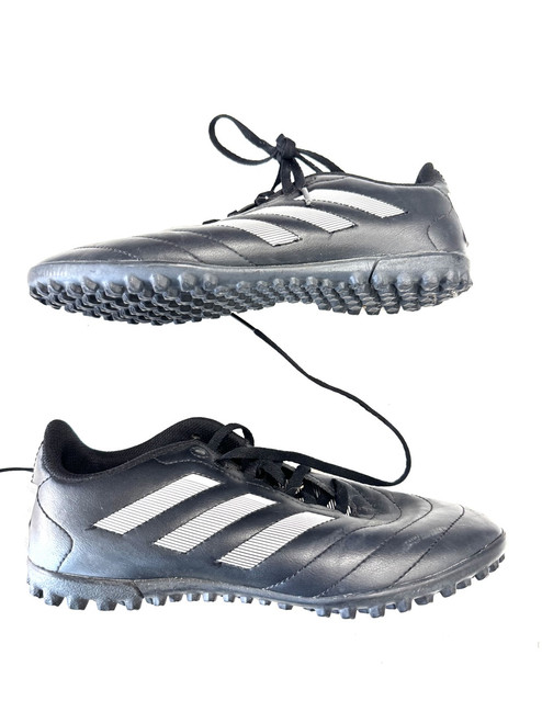Vist Large View of Product Image Which is Used Adidas Soccer Turf Shoes Black Junior 05.5