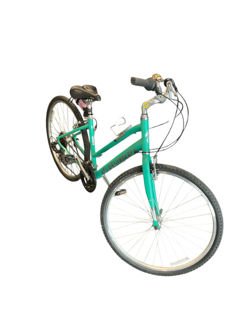 Vist Large View of Product Image Which is Used Specialized CROSSROADS Mountain Bike Womens Teal 43-47cm - 17-18" - MD Frame
