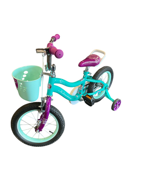 Vist Large View of Product Image Which is Used Schwinn ELM Mountain Bike Girls None 14"