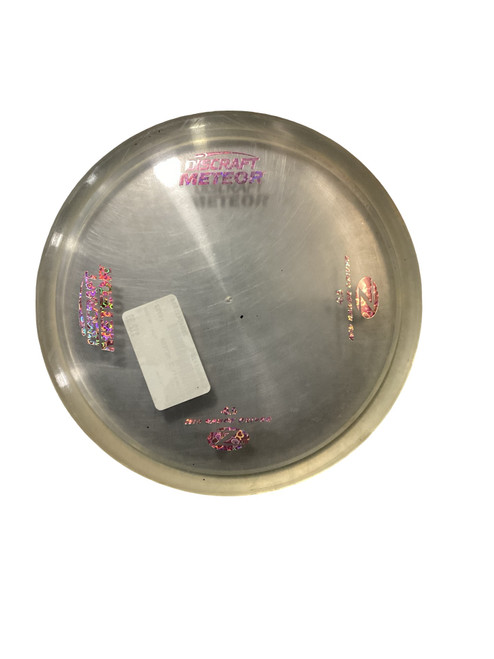 Vist Large View of Product Image Which is Used Discraft METEOR Disc Golf Mid Range Yellow