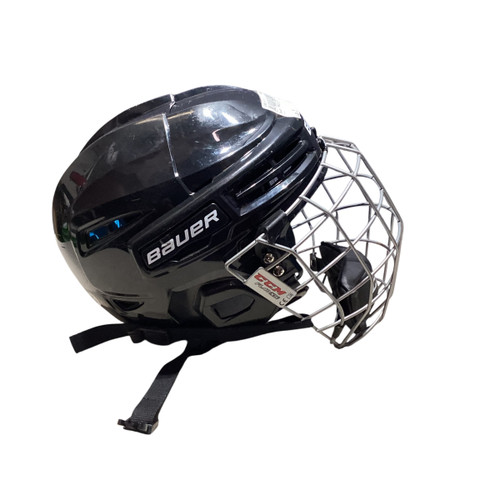 Vist Large View of Product Image Which is Used Bauer PRODIGY Helmet Cage Combo Black One Size