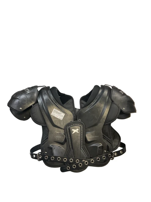 Vist Large View of Product Image Which is Used Xenith VELOCITY 2 FB Shoulder Pads Black LG