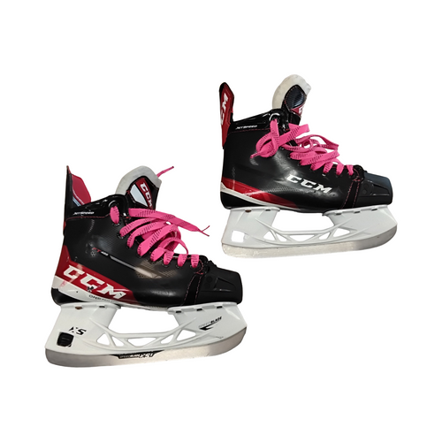 Vist Large View of Product Image Which is Used CCM JETSPEED FT485 Junior Hockey Skate Junior 03.5