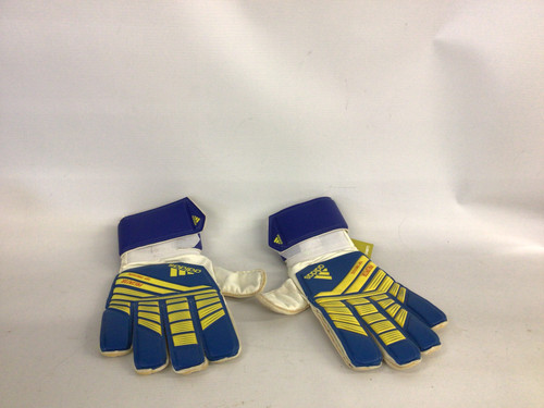 Vist Large View of Product Image Which is Used Adidas PREDATOR TOP TRAINING Soccer Goalie Gloves Royal Blue 8