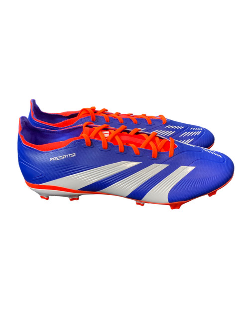 Vist Large View of Product Image Which is Used Adidas Soccer Cleats Navy Blue Senior 13.5