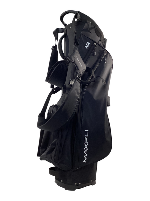 Vist Large View of Product Image Which is Used Maxfli AIR Mens Stand Bag Black