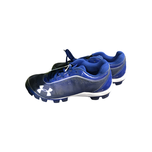 Vist Large View of Product Image Which is Used Under Armour BB/SB CLEATS BB/SB Cleats Royal Blue Youth 06.0