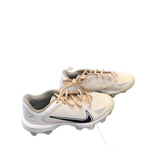 Vist Large View of Product Image Which is Used Nike TROUT BB/SB Cleats White Junior 04