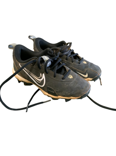 Vist Large View of Product Image Which is Used Nike TROUT BB/SB Cleats Black Junior 01