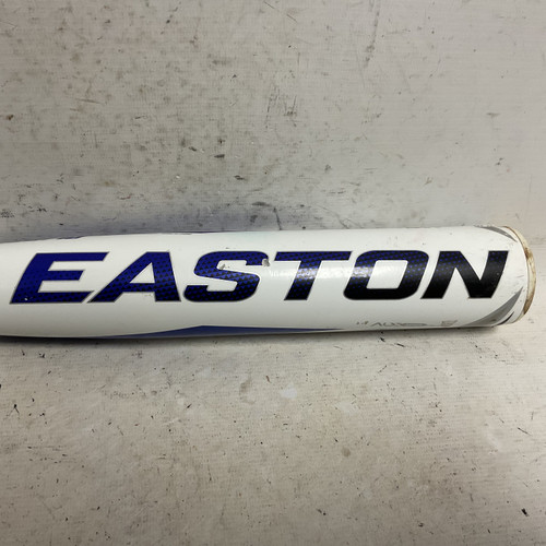 Vist Large View of Product Image Which is Used Easton Crystal FP22CRY Fastpitch Bat White And Navy Blue 29"