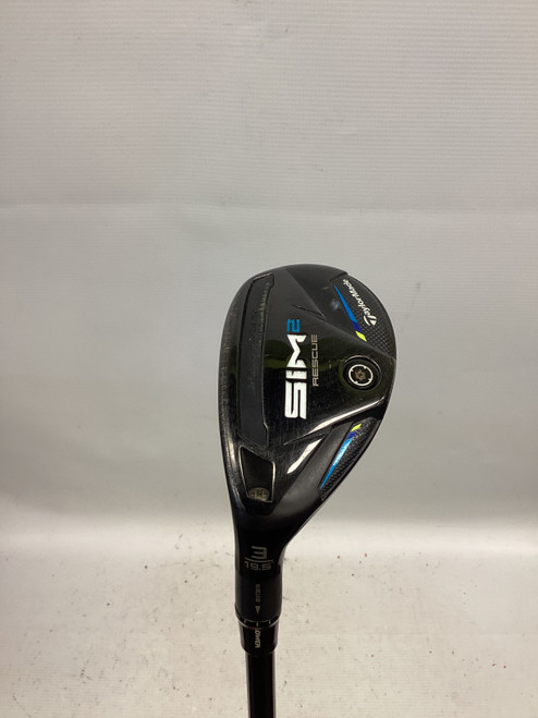 Vist Large View of Product Image Which is Used Taylormade SIM 2 RESCUE Mens Hybrid Club LH 3 Hybrid