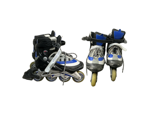Vist Large View of Product Image Which is Used Schwinn ROLLER SKATES Senior Rec Fitness Skates Black Senior 7