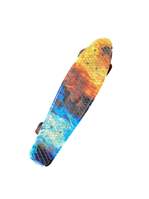 Vist Large View of Product Image Which is Used FISH SKATEBOARD PENNY BOARD