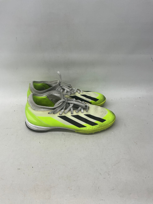 Vist Large View of Product Image Which is Used Adidas Soccer Turf Shoes Optic Yellow Senior 6.5