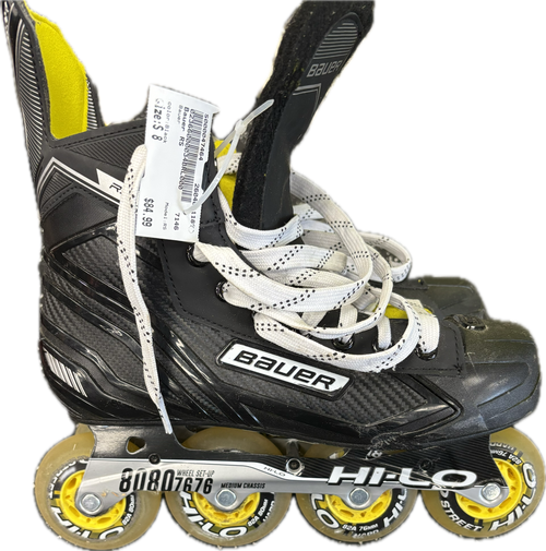 Vist Large View of Product Image Which is Used Bauer RS Senior Rec Fitness Skates Black Senior 8