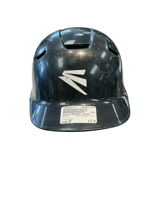 Vist Large View of Product Image Which is Used Easton BASEBALL HELMET Batting Helmet No Mask Black SM