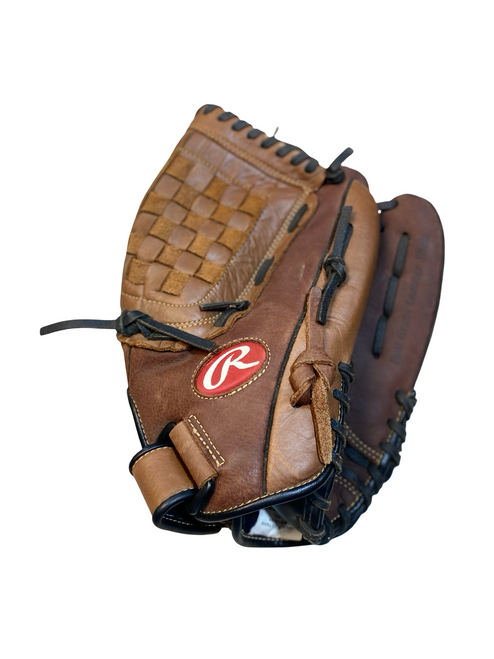 Vist Large View of Product Image Which is Used Rawlings THE MARK OF A PRO RBG36TBR BB/SB Glove RH Throw Brown 12 1/2"