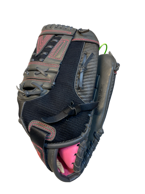 Vist Large View of Product Image Which is Used Franklin FASTPITCH PRO SERIES BB/SB Glove RH Throw Grey 12"