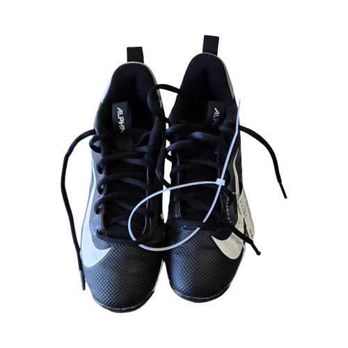 Vist Large View of Product Image Which is Used Nike ALPHA BB CLEATS SZ 3.5 BB/SB Cleats Black Junior 03.5
