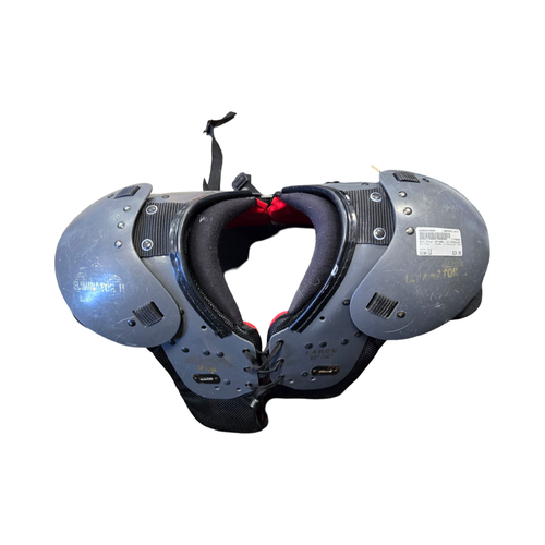 Vist Large View of Product Image Which is Used All Star SP100L LG SHOULDER PADS FB Shoulder Pads Grey LG