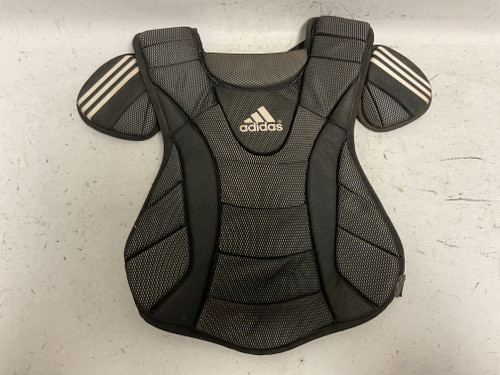 Vist Large View of Product Image Which is Used Adidas Catchers Chest Protector Black Junior