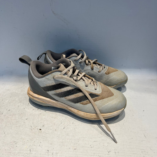 Vist Large View of Product Image Which is Used Adidas ADIZERO INSTINCT BB/SB Cleats Grey Junior 04