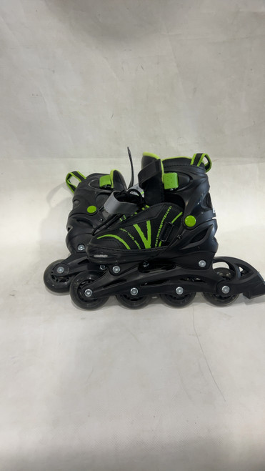 Vist Large View of Product Image Which is Used Ultra Wheels ROLLER SKT JR 1-4 Junior Roller Quad Skates Black Adjustable