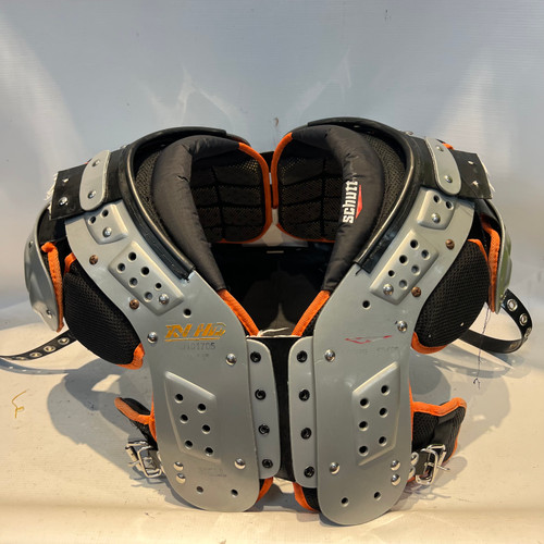 Vist Large View of Product Image Which is Used Schutt XV HD SKILL FB Shoulder Pads Grey LG