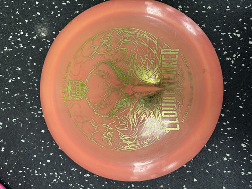 Vist Large View of Product Image Which is Used Discmania CLOUD BREAKER Disc Golf Driver Orange