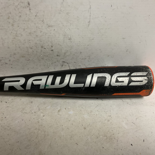 Vist Large View of Product Image Which is Used Rawlings Prodigy US8P11 USA 2 5/8 Baseball Bat Black And Orange 28"