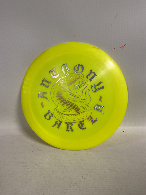 Vist Large View of Product Image Which is Used Discraft ANTHONY BARELA Z NUKE Disc Golf Driver Yellow