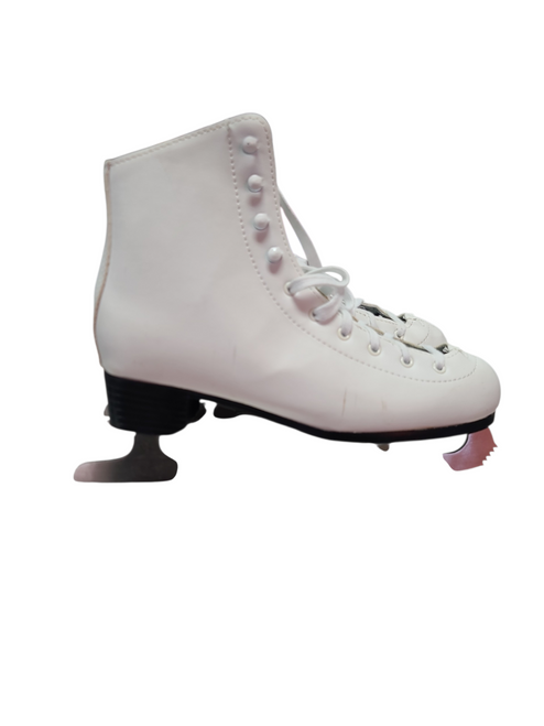 Vist Large View of Product Image Which is Used WinnWell WHITE FIGURE WomensFigure Skate White Senior 10