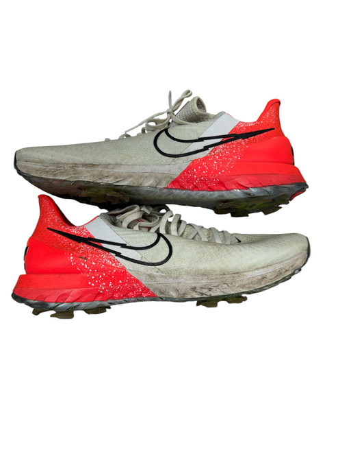 Vist Large View of Product Image Which is Used Nike Mens Golf Shoes White Senior 13