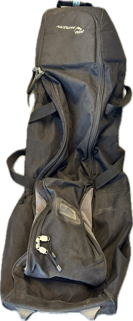 Vist Large View of Product Image Which is Used WHEEL BAG Travel Golf  Bag Black