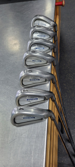 Vist Large View of Product Image Which is Used Callaway STEELHEAD X14 Mens Iron Set RH 4I-PW