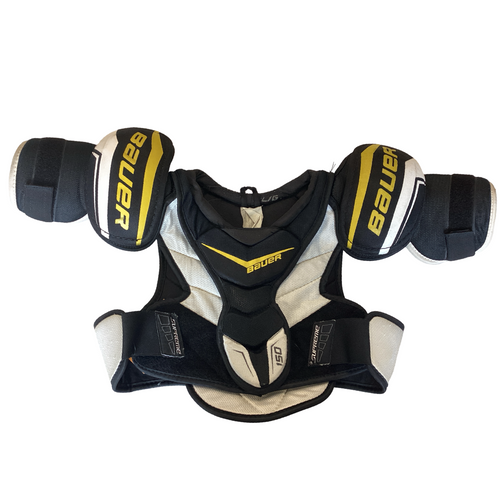 Vist Large View of Product Image Which is Used Bauer SUPREME 150 Junior Shoulder Pads LG
