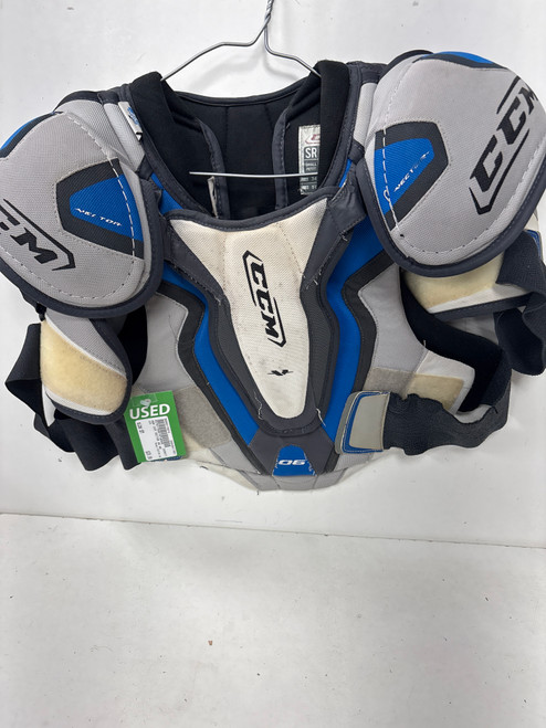 Vist Large View of Product Image Which is Used CCM VECTOR 06 Senior Shoulder Pads SM