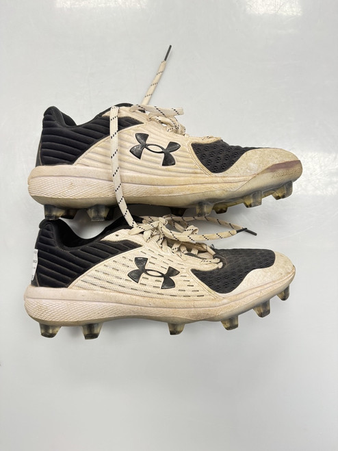 Vist Large View of Product Image Which is Used Under Armour YARD BB/SB Cleats Navy Blue Senior 8.5